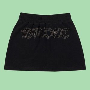 🆕 Dollskill terrycloth rhinestone skirt